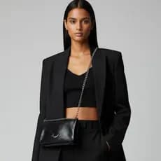 Bolsa Feminina Zadig Elegante de Luxo Moda Blogueira para Festa