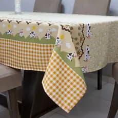 Toalha de Mesa Natal Oxford 6 Lugares Retangular 2,20x1,50