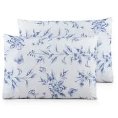 Kit 2 Fronha Percal 100% Algodão 180 Fios 50cm x 70cm Toque Macio e Delicado