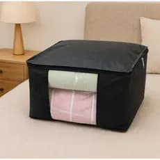 Saco Organizador Para Guarda Roupa Multiuso Edredom Cobertor Casaco Closet