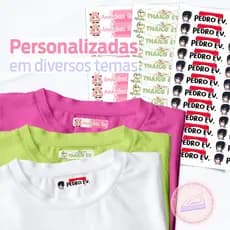 Termocolante roupa uniformes todos os tipos de tecidos Transfer, adesivo escolar