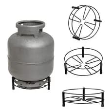 Suporte Botijão De Gás Reforçado Aço Resistente