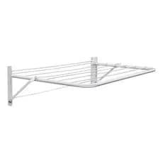 Varal De Parede Toalheiro Dobrável Aço 84cm