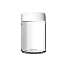 10 Pote(vazio) de Vidro 500ml tipo Palmito Tampa Plástica Alta Conserva Tempero Artesanato
