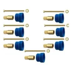 Kit 07 Prol. P/ Reg.  Docol Castelo Poliacetal 10mm 161607