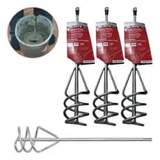 3 Misturadores Areia Cascalho Sds Plus 60 X 400mm Mtx 848259 0