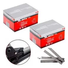 2 Kits Grampo Grampeador Pneumático 5000 Pçs 16mm Mtx 576609