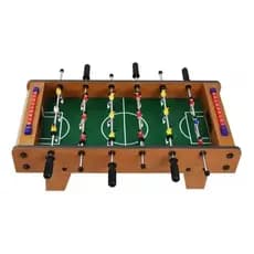 Jogo Mesa Madeira Pebolim Infantil Futebol De Mesa Totó Portátil