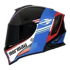 Capacete Moto Mormaii M1 Grand Prix + Narigueira Promoção
