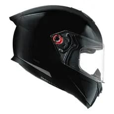 Capacete Motociclista Bieffe B-12 Classic Preto Brilhante