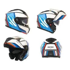 Capacete Mormaii V1 Flagship Articulado Robocop+ Óculos Fume
