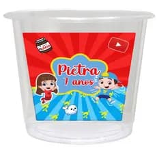 kit etiquetas Adesivos para Baldes de Pipoca de 1 Litro e 1,5 litros 13,8x10 cm fazemos qualquer tema
