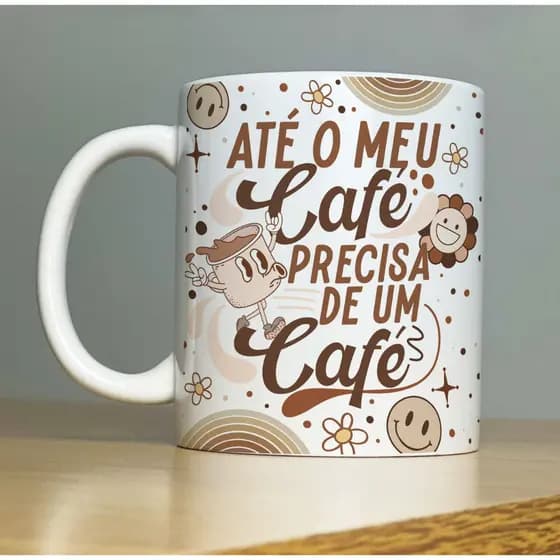 Caneca Xicara  Personalizada Flork  Meme Café Presente- Amigo secreto- Vários modelos