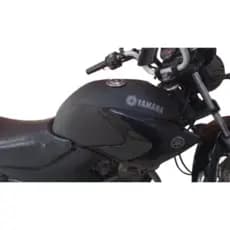 Capa Tanque Moto Yamaha Factor 125 2009/2010/2011/2012/2013/2014/2015 Preta Preto