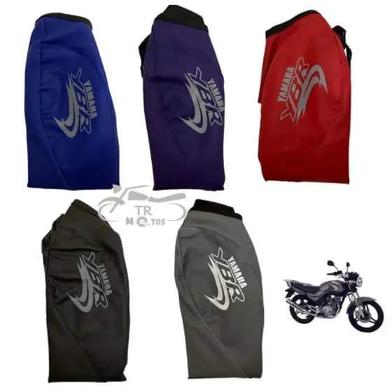Capa Tanque Moto Yamaha Ybr 125 2000/2001/02/03/04/05/06/07/08 Azul Cinza Vermelha Preta Roxa