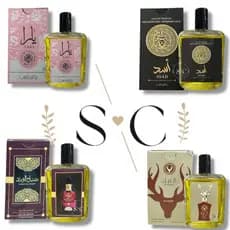 Kit/Combo 2 Perfumes Árabes 100ML Alta Fixação A Base De Óleo Perfume Importado Perfume Masculino Perfume Feminino