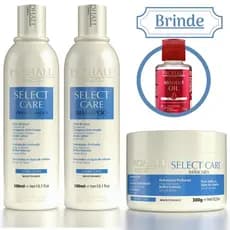 Prohall Kit Manutenção Pós Química Select Care Prohall 3 itens