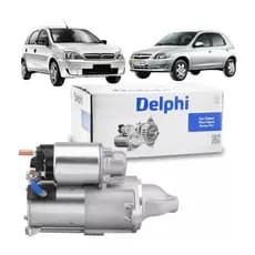 Motor De Arranque Partida Original Delphi 9 Dentes Celta Agile Corsa Classic Meriva Montana Prisma Envio Imediato