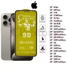 Película para Celular  3D   De Vidro para todos os modelos de IPhone