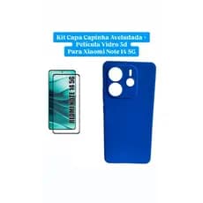 Kit Para Redmi Note 14 5G | Película 3D + capinha capa de celular