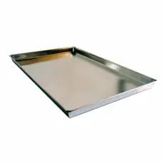 Assadeira Flandres 60x40x3,5 cm - Kit 5 Peças