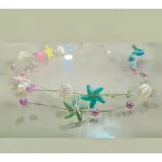 tiara  infantil fundo do mar sereia ariel/ tiara jardim encantado/faixa de cabelo para bebê