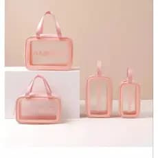 Bolsa Necessaire Transparente Impermeável WasBag