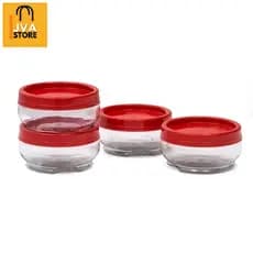 Escolha e monte seu kit "Gire e Trave: O Pote de Plástico Inteligente para Facilitar sua Vida" - Ideal como Porta Tempero, Porta Objetos pequenos e para guardar alimentos congelados.
