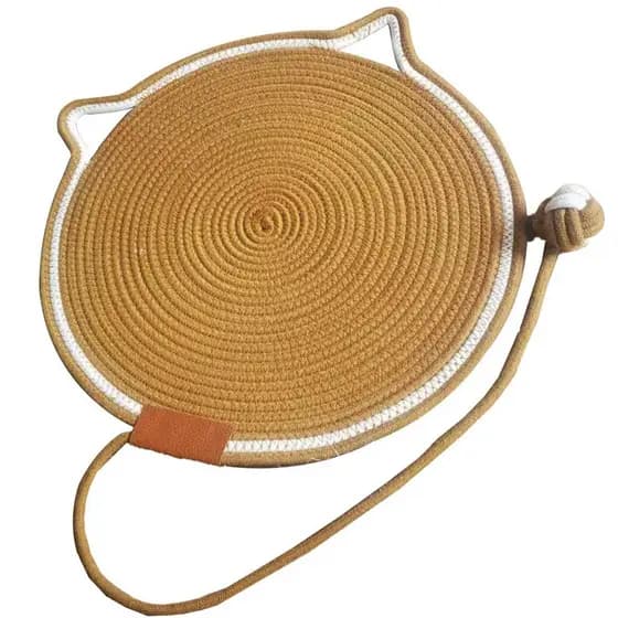 Tapete Cama Arranhador Gatos Rasqueavel Pet Animais Estimaçao Felino Brinquedo Confortavel Relaxante Pet Shop Casa Lazer