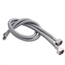 Engate Rabicho Par Flexível 80cm Monocomando Misturador Água Quente Fria Torneira Grande Comprido Mangueira Banheiro
