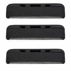 Lamina de Reposiçao Para Depilador Kit 3 Unidades Aparador Pelos Costas Braço Barbeador Depilaçao Duravel