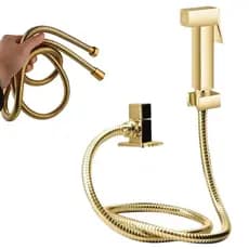 Engate Ducha Higienica Chuveirinho 1 Metro e 20cm Banheiro Mangueira Hidraulica Lavabo Sanitario Flexivel