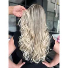 cabelo bio humano russo misto com humano 75 cm com tic tac
