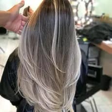 cabelo bio humano russo misto com humano luzes claras 75 cm com tic tac