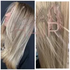 Aplique cabelo bio humano russo natural com tic tac Linda Hair loiro claro mesclado