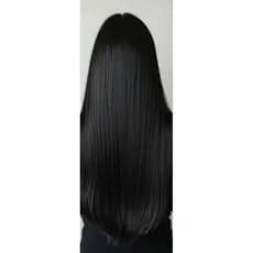 aplique cabelo bio humano russo com tic tac preto liso aprox 75 cm tic tac