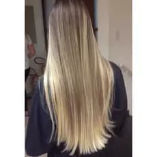 Aplique cabelo bio humano russo natural tic tac loiro