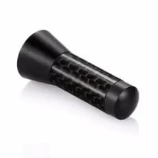 Mini Haste Antena Universal Esportiva 3,5 cm FM AM Fibra Carbono
