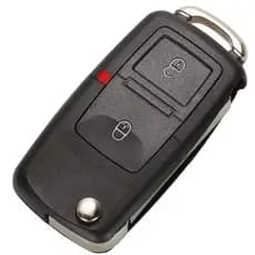 Carcaça Chave Canivete Volkswagen Gol Fox Voyage Up! Polo G5 2 Botões c/ Lâmina