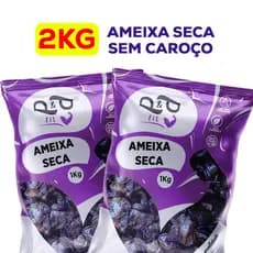 Ameixa Seca Sem Caroço - Embalado a Vácuo - P&P FIT
