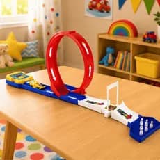 Pista de Carrinho com Looping 360° Strike Corrida Brinquedo Infantil Criança Menino Menina Presente