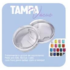Copo Térmico Inox 360ml Com Tampa Antivazamento Parede Dupla Bebidas Quentes e Frias
