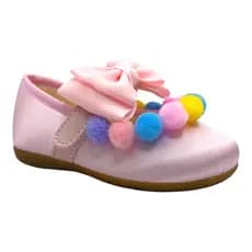 Sapatilha Customizada Tema Circo Fantasia Personalizada Temática Meninas Pompom Colorido