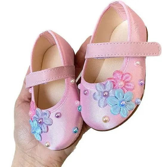 Sapatilha Infantil Jardim Encantado Floral Flores Menina