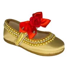 Sapatilha Customizada Temática Bela e a Fera Dama Daminha Princesa Tema Aniversário Meninas