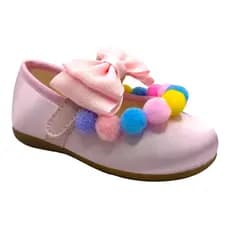 Sapatilha Customizada Tema Circo Fantasia Personalizada Temática Meninas Pompom Colorido