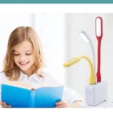 Mini Lâmpada Flexível Usb Led Usb Para Mesa De Acampamento / Leitura Usb / Lâmpada De Leitura Para Banco De Potência