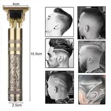 Máquina De Cortar Cabelo Barba Sem Fio acabamento