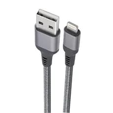 Cabo USB iPhone Tubo 1 metro Carregamento Turbo