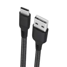 Cabo USB TIPO C Tubo 1 metro Carregamento Turbo